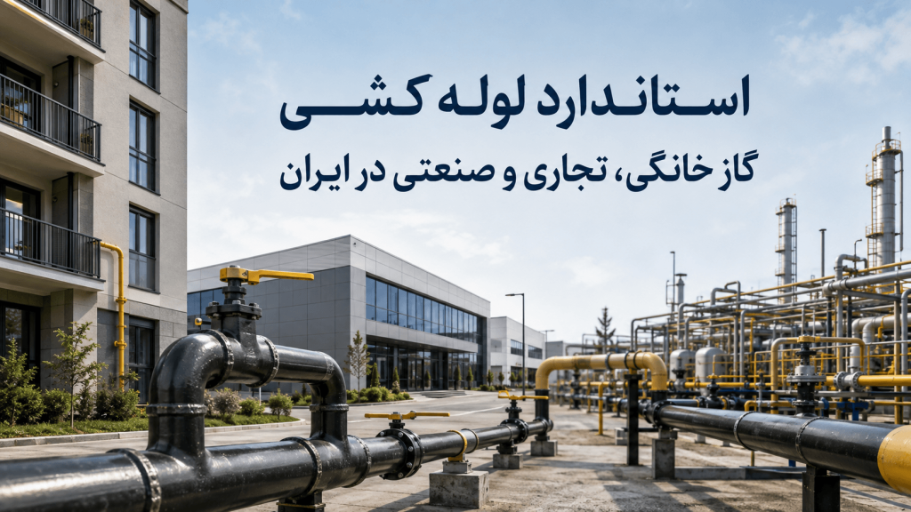 استاندارد لوله کشی گاز در ایران
